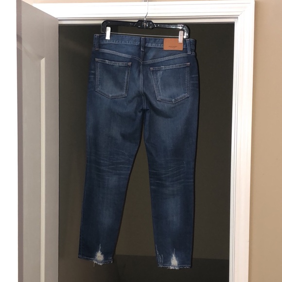 Moussy Vintage Comfort Velma Skinny Distressed Blue Jeans, Size 29. Retail $325. - Picture 11 of 16